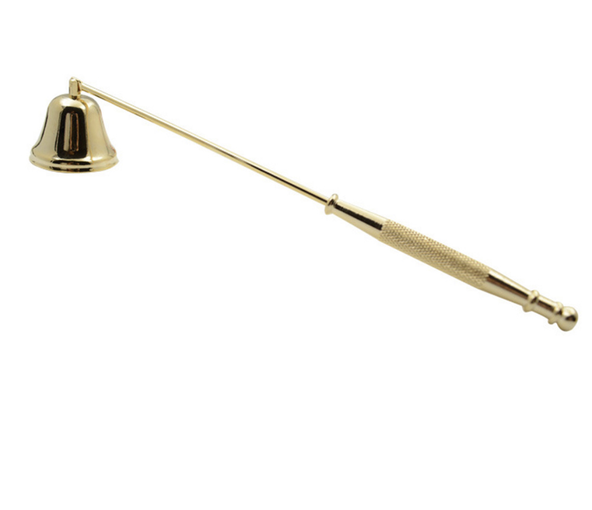 Candle snuffer gold 