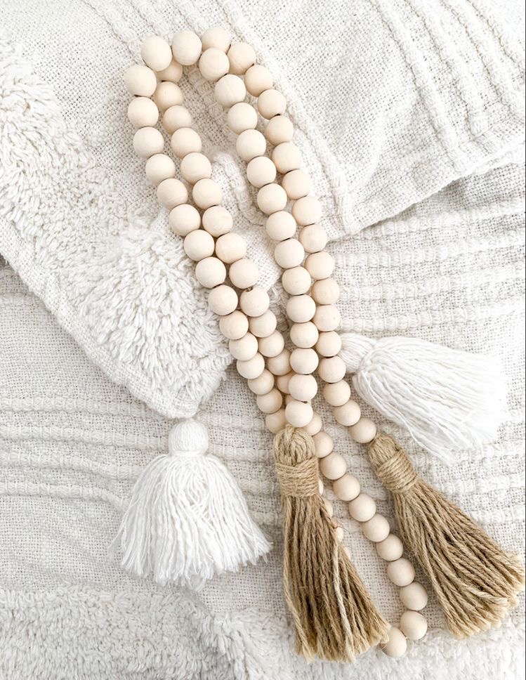 Wooden tassel big size 