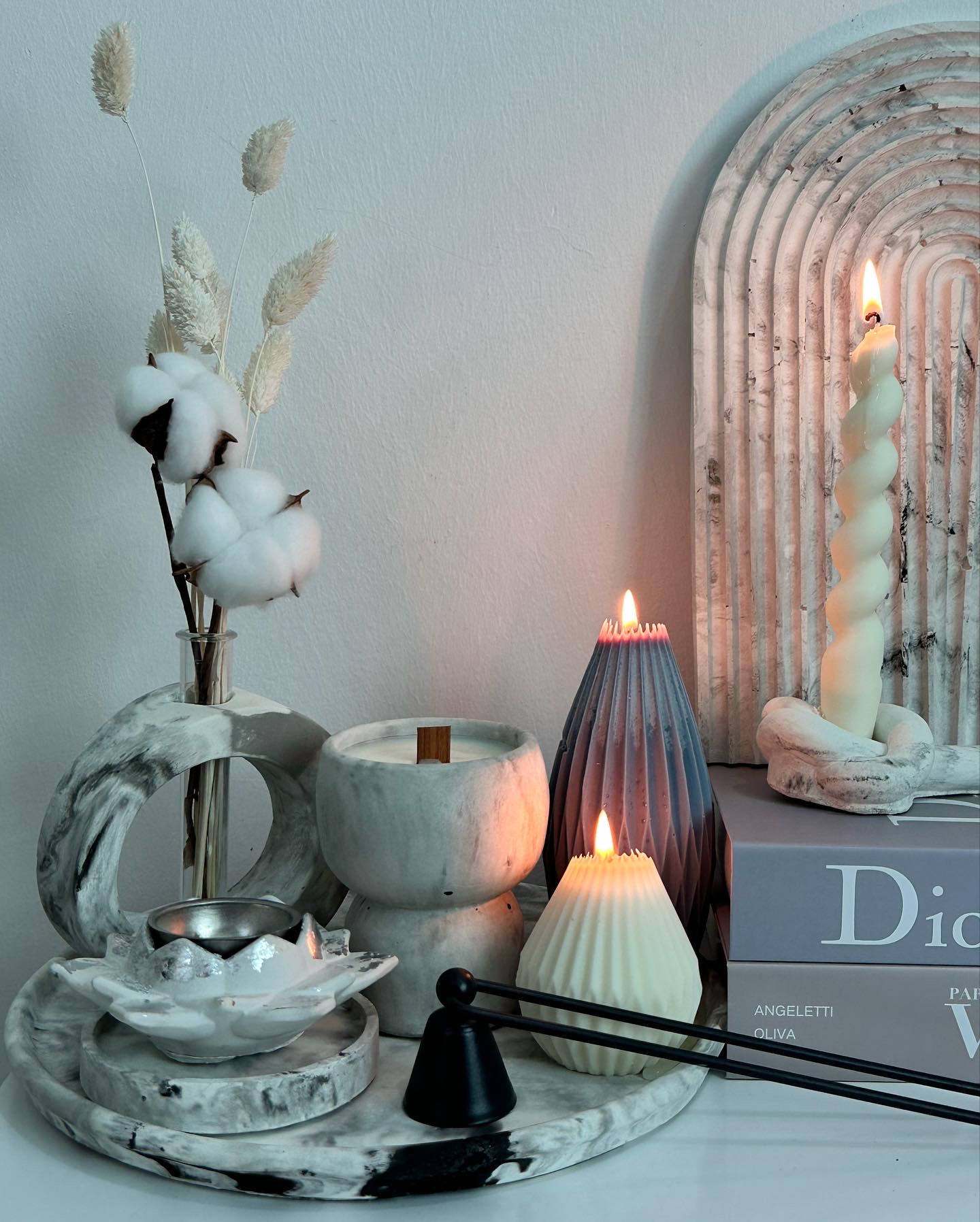  Grey marble vintage collection