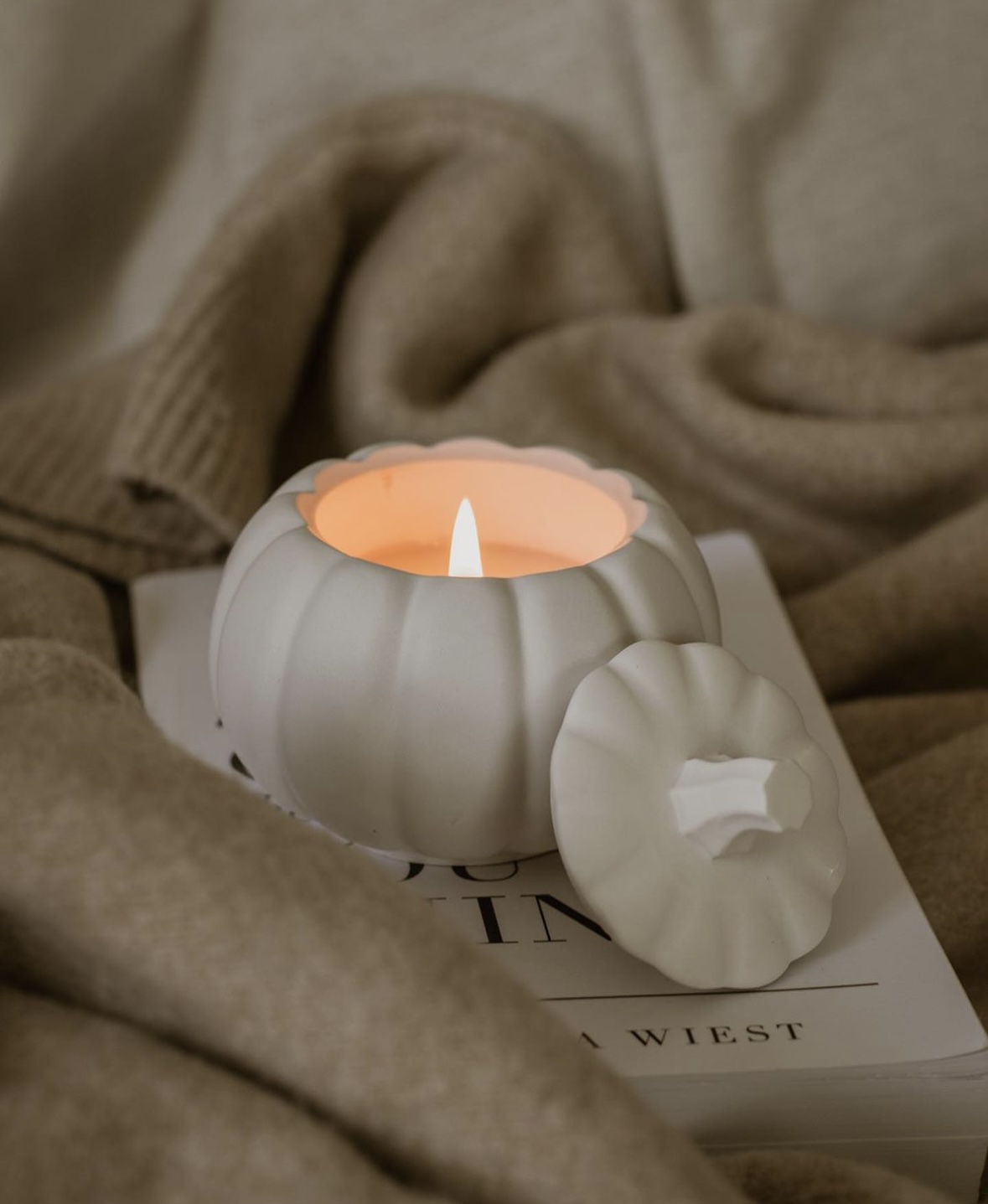 PUMPKIN JAR CANDLE