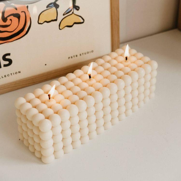 XL Bubble candle