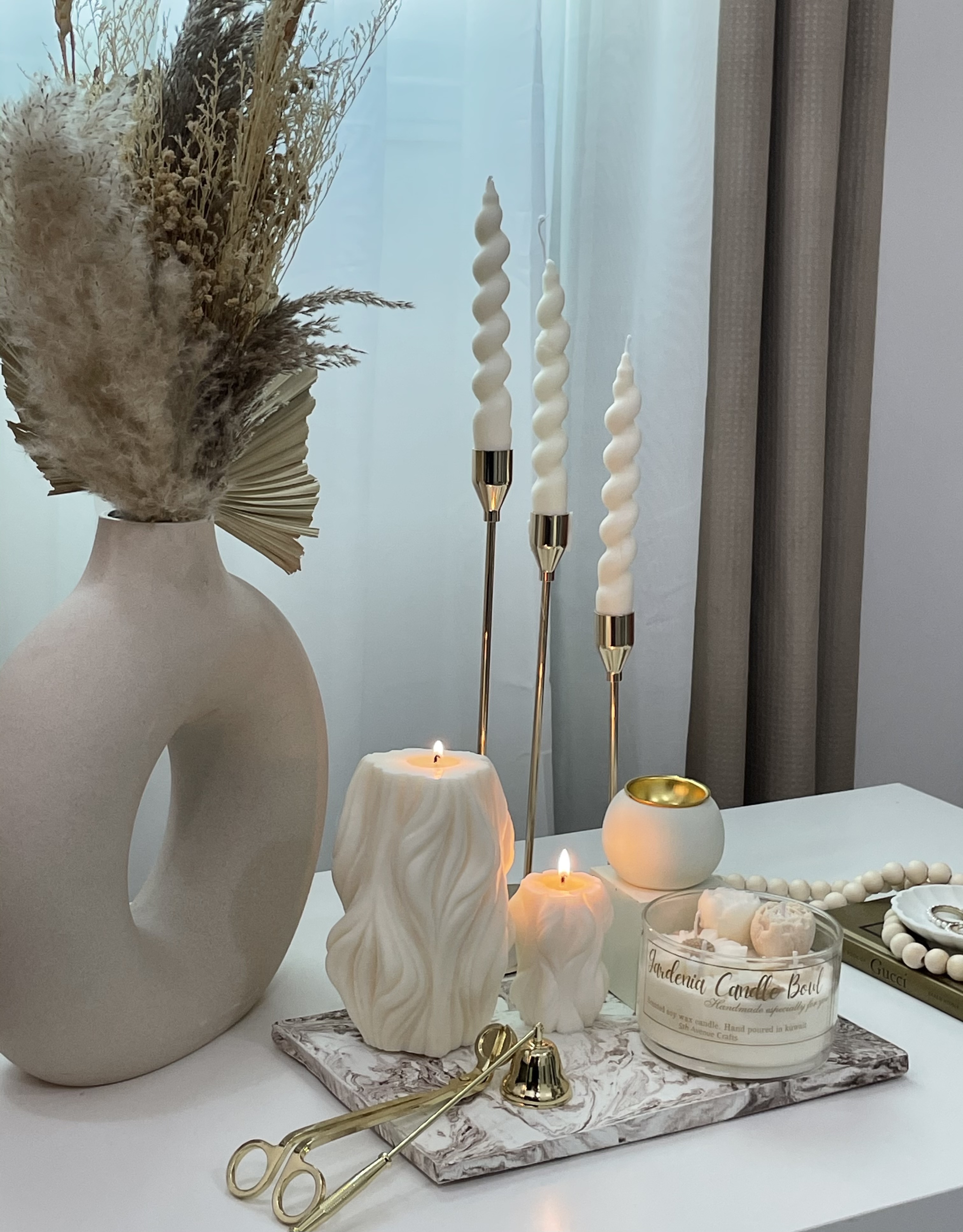 IRREGULAR WAVY CANDLES