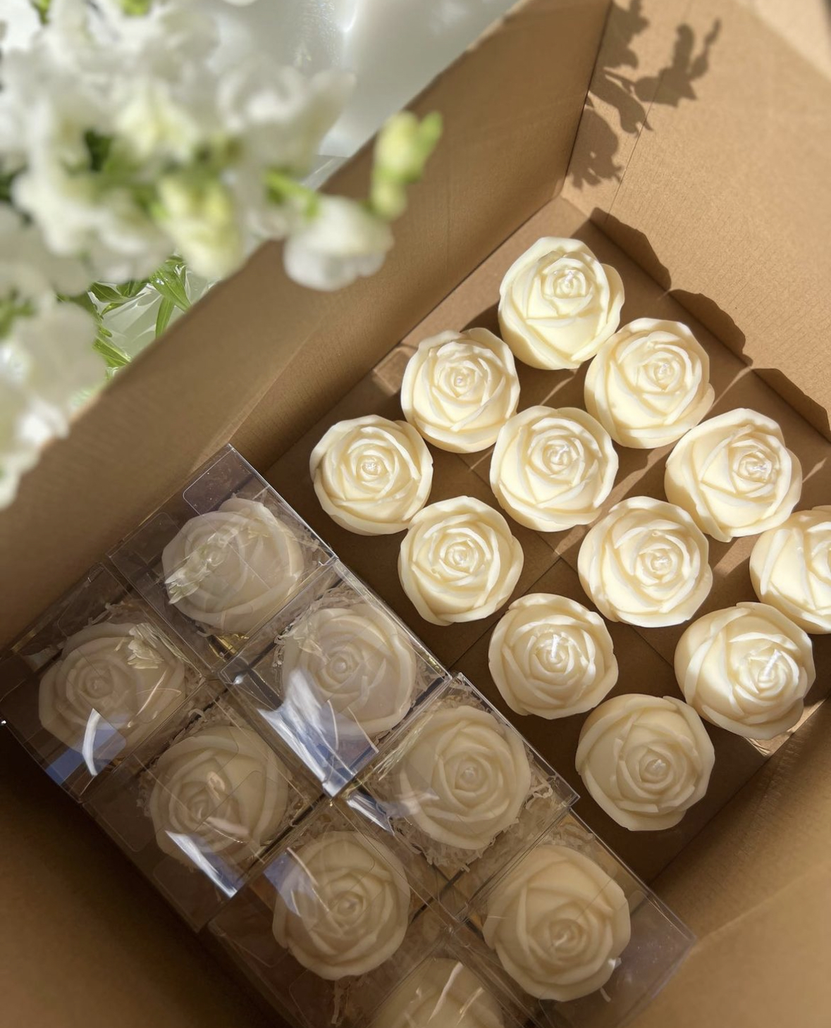 ROSES CANDLE 