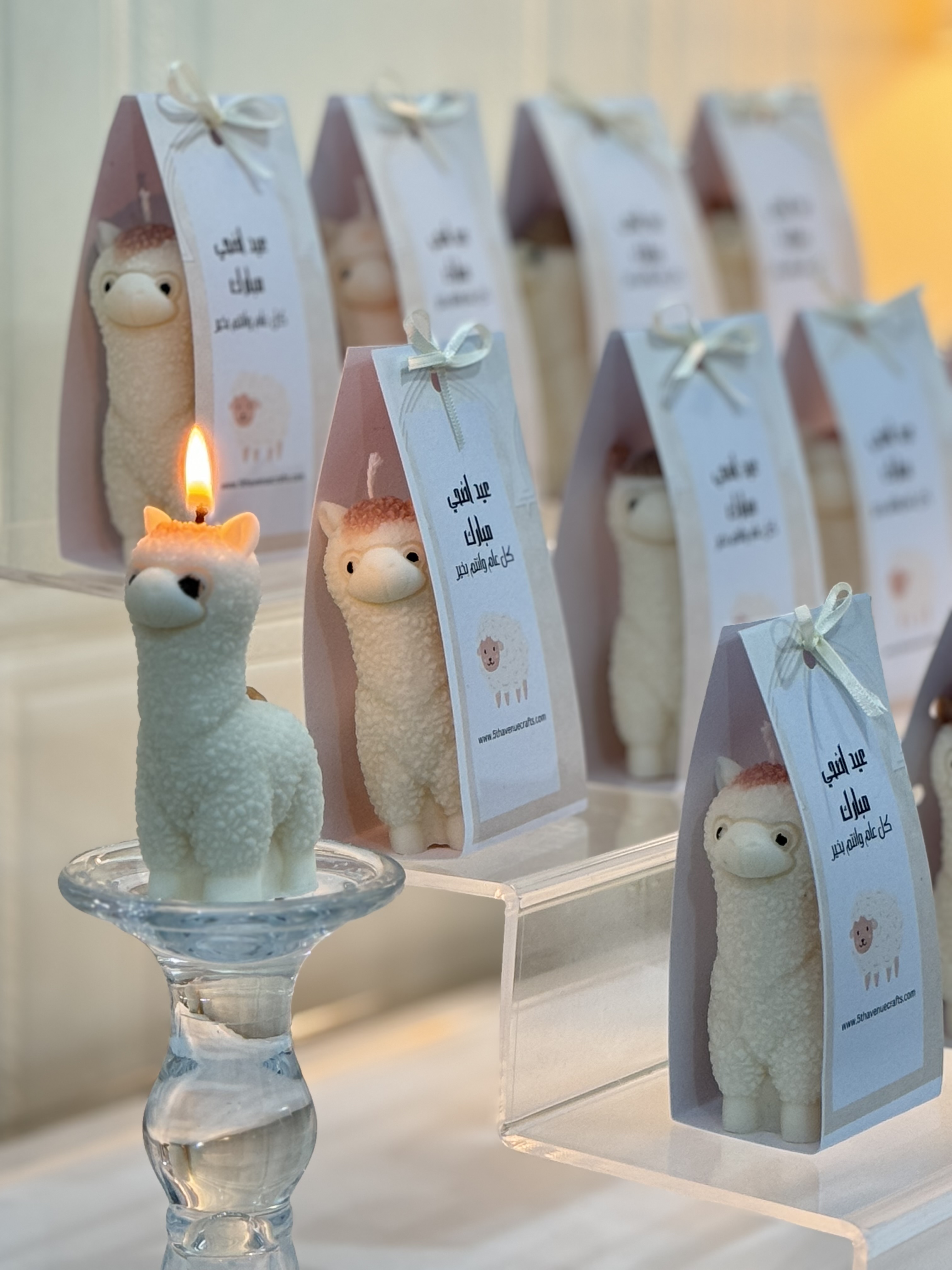 Sheep candle 