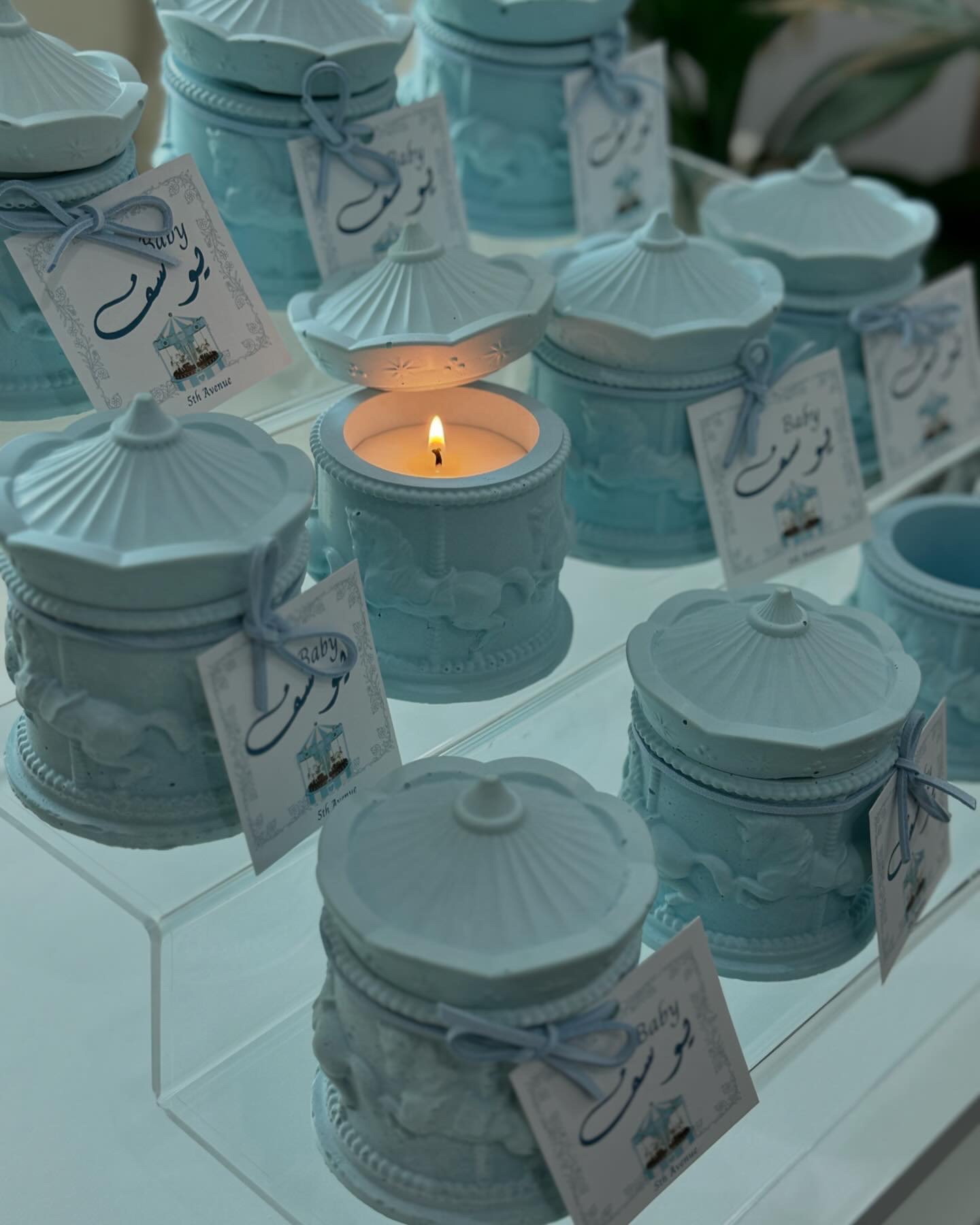 Carousel jar candle 