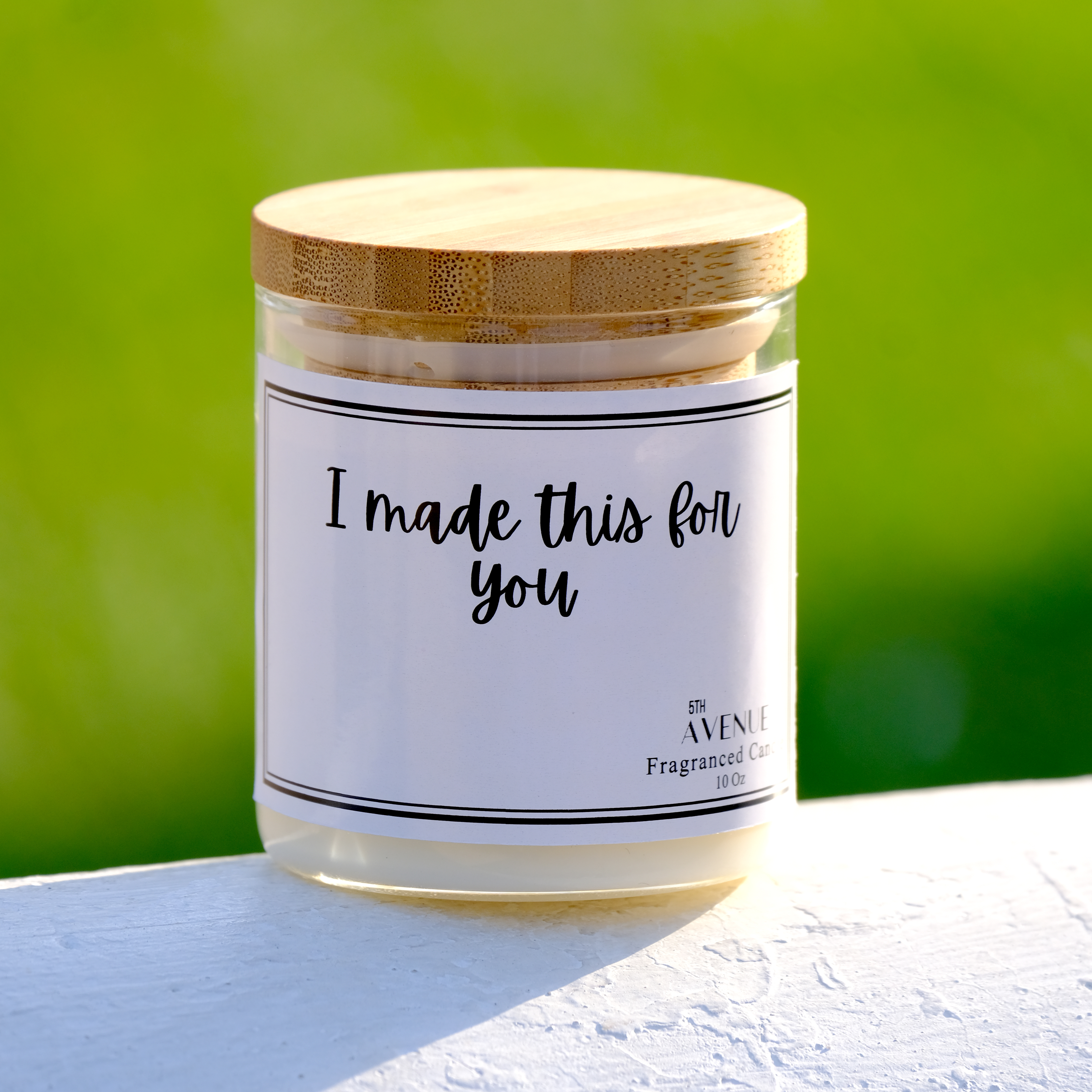 Special phrase candle