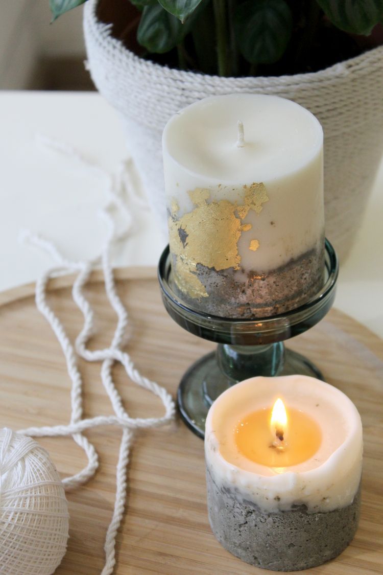 Concrete Soy wax candle
