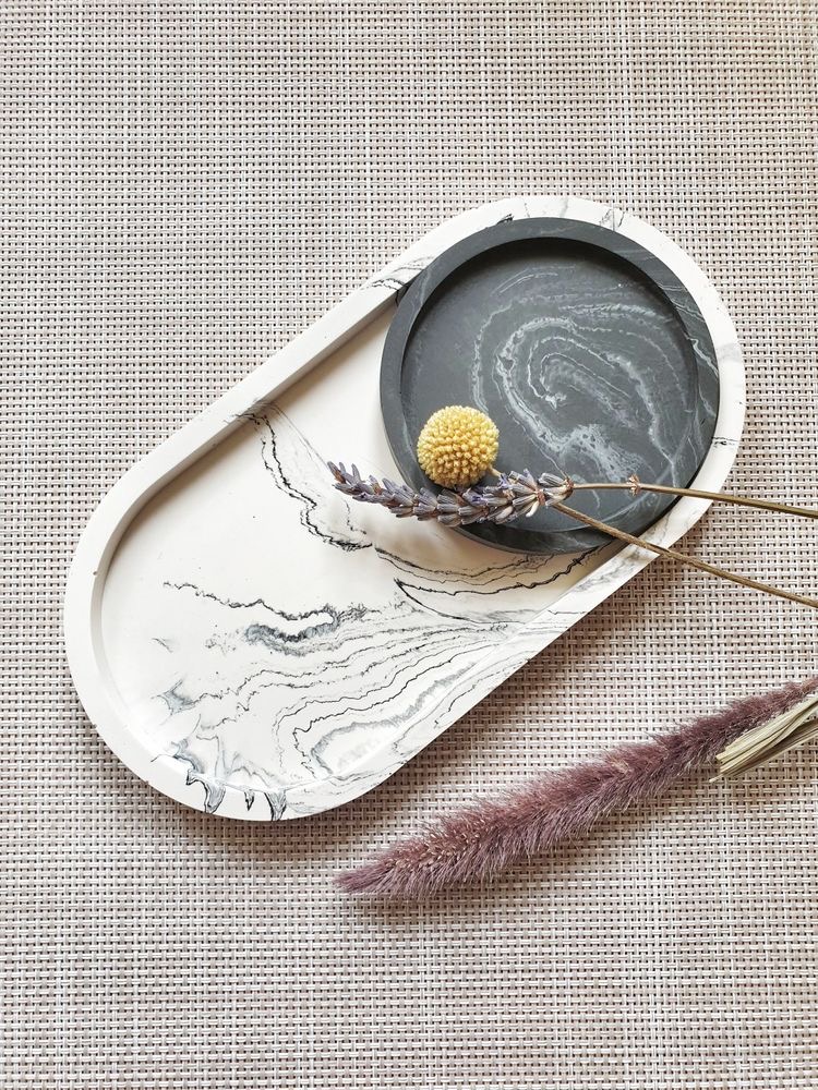 Marble tray