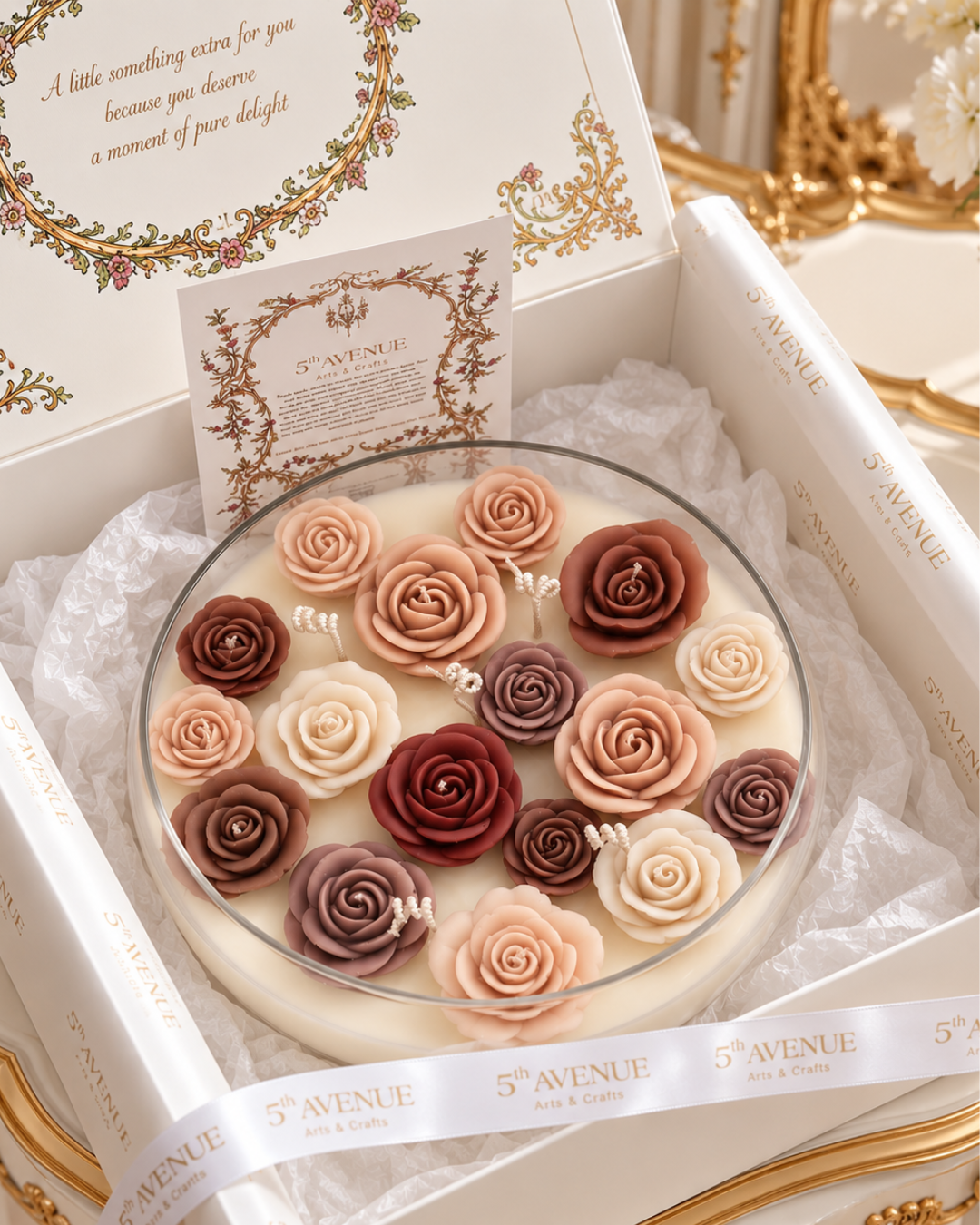 Gardenia Candle Luxury Gift Box