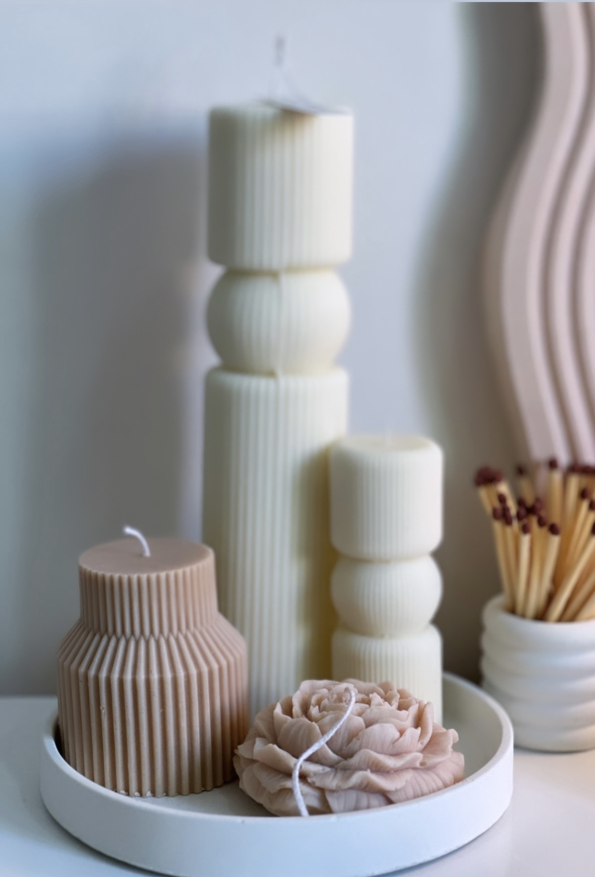 CREAMY BEIGE MEDIUM COLLECTION 