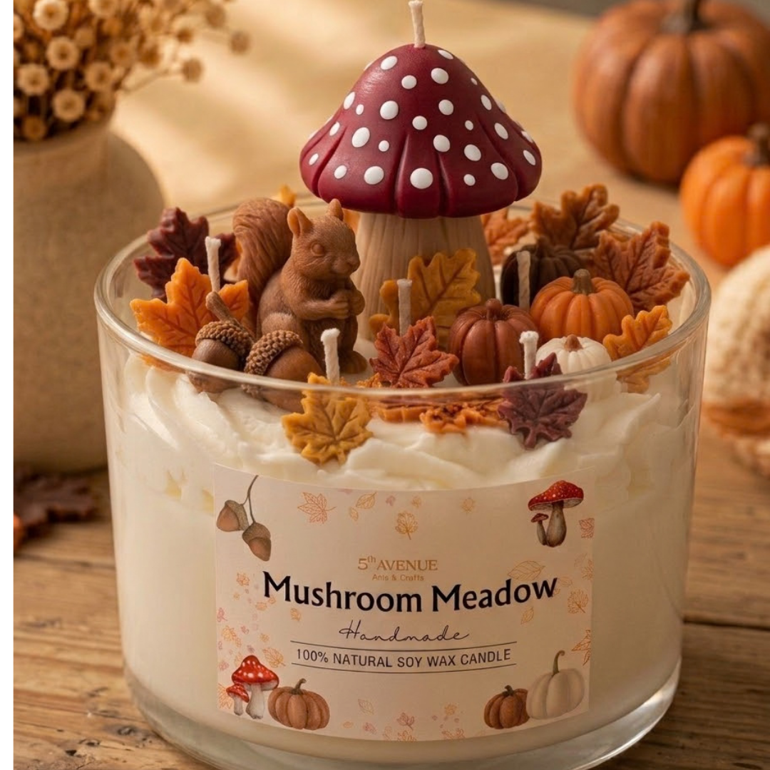 MUSHROOM MEADOW CANDLE