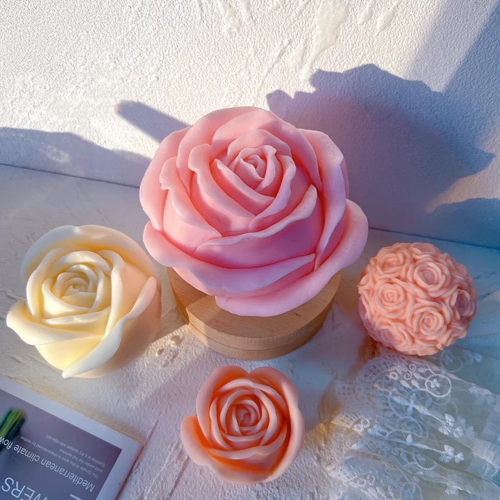  XL ROSE CANDLE 