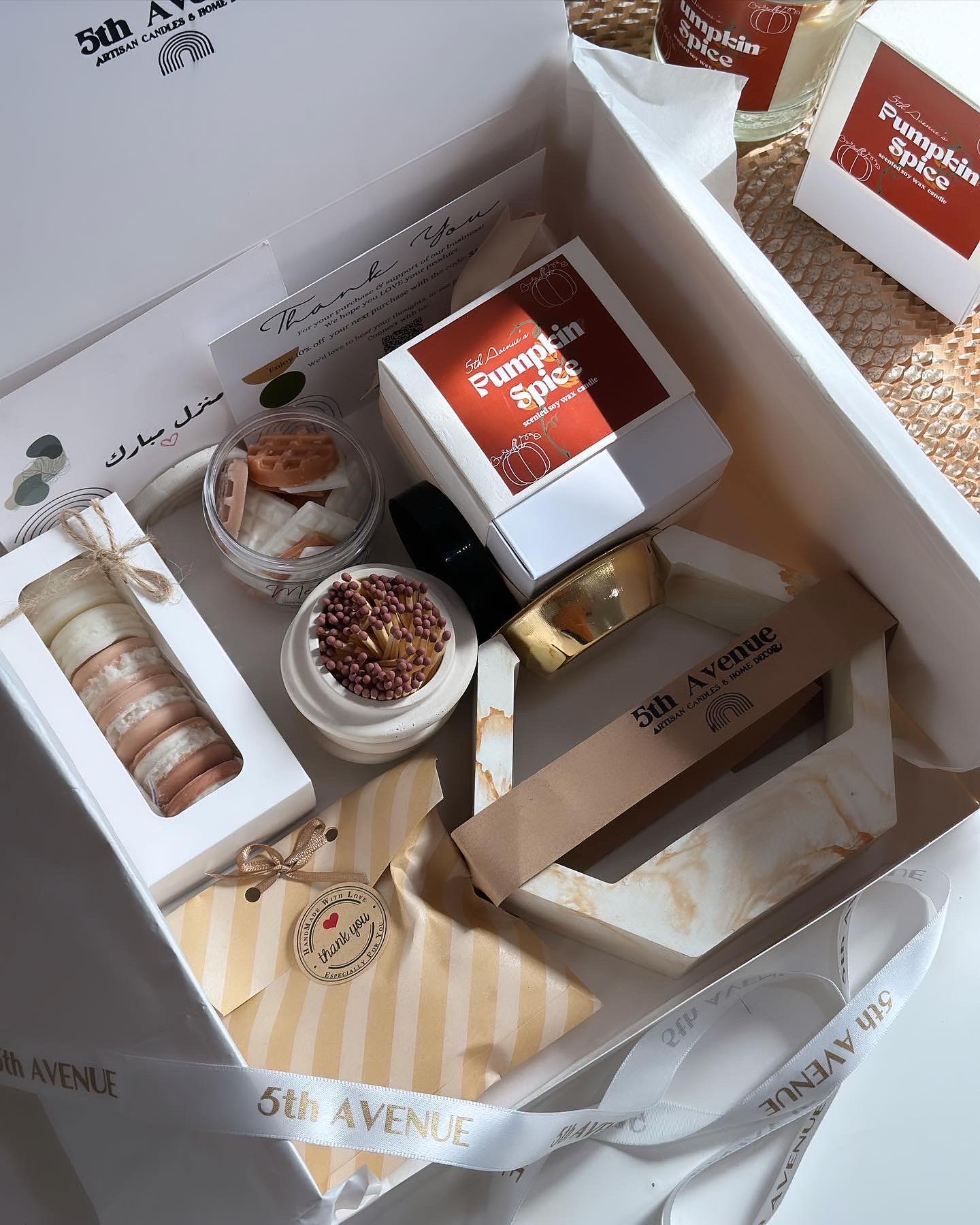 PUMPKIN SPICE  WAX MELTS BOX