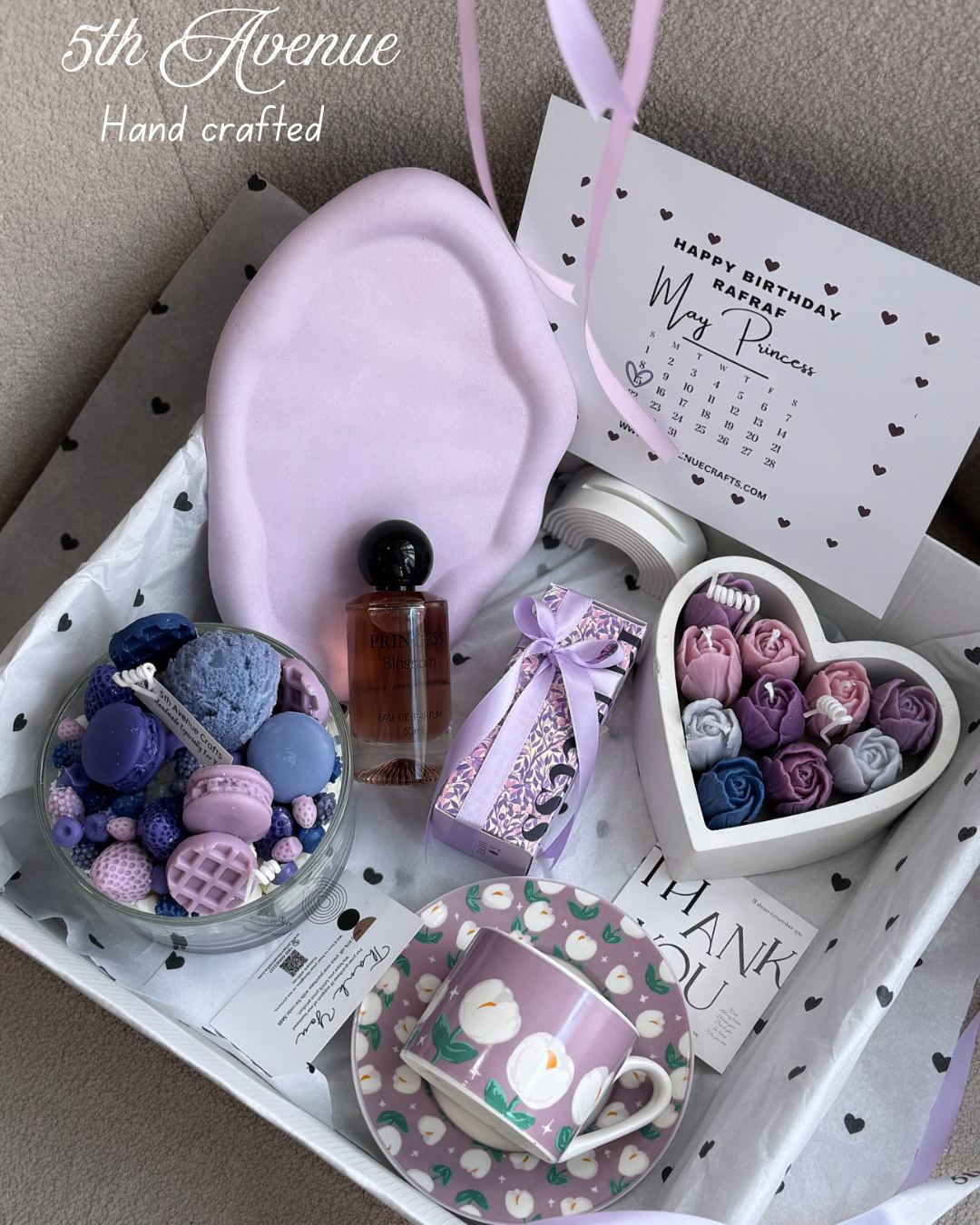 Princess purple gift box