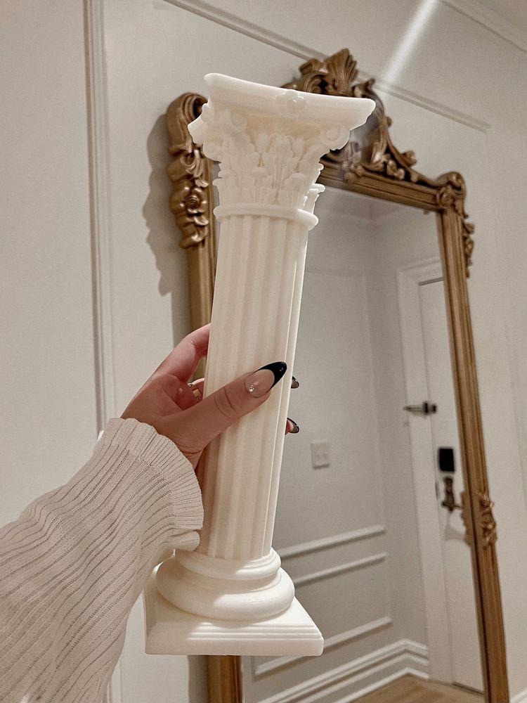 MAGNIFICENT ROMAN COLUMN CANDLE 