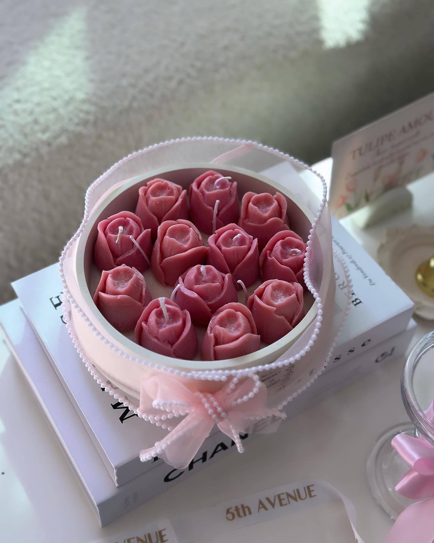 BOUQUET DE FLEURS LUXURY CANDLE BOX