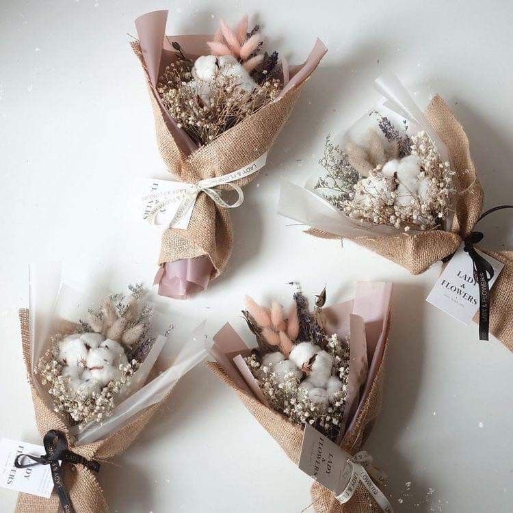 SMALL BOHO  DRIED FLOWER BOUQUET 