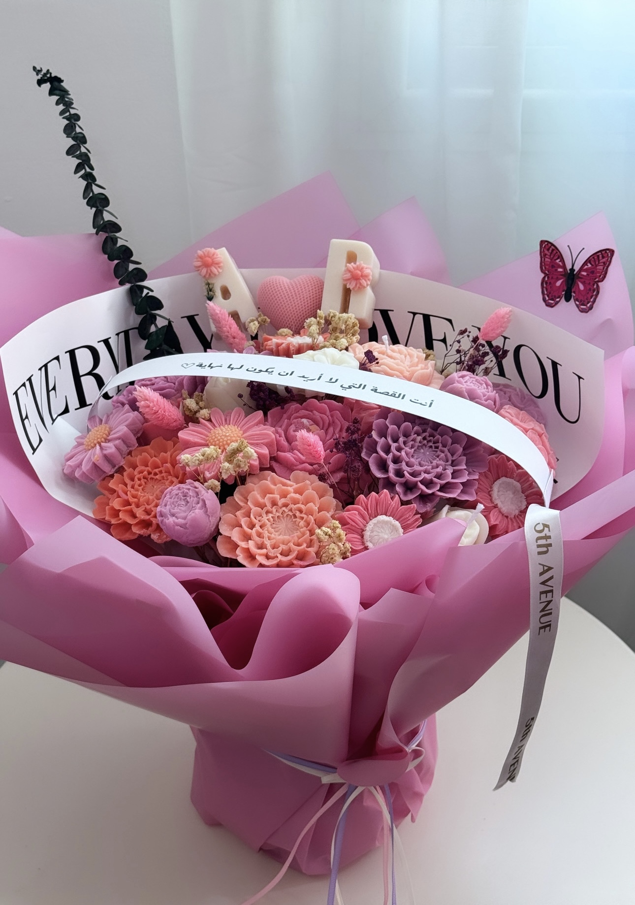 Blossom Candle Bouquet 