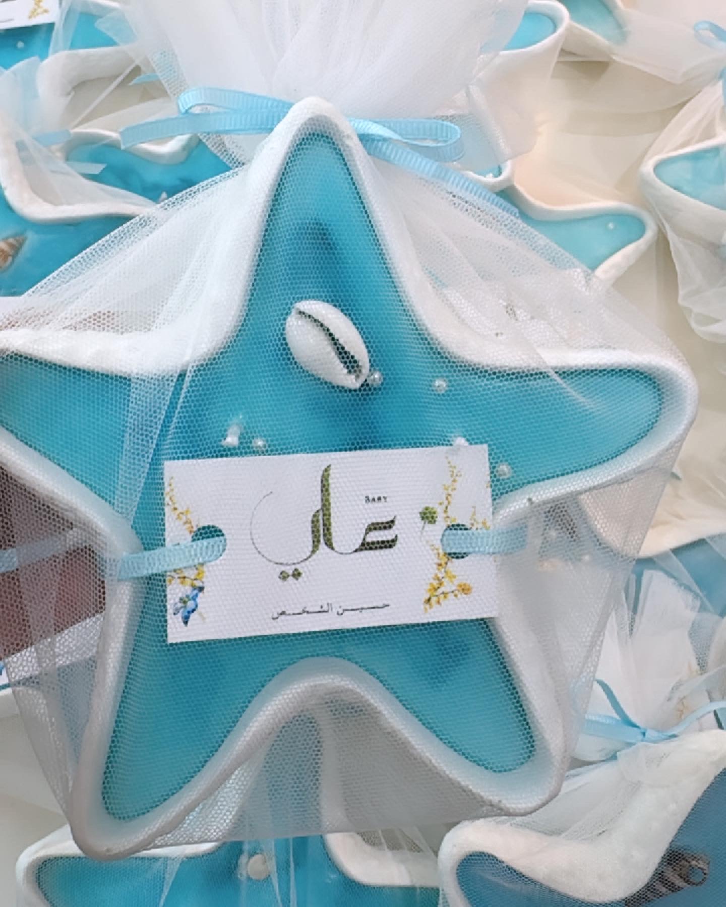 Starfish candle 