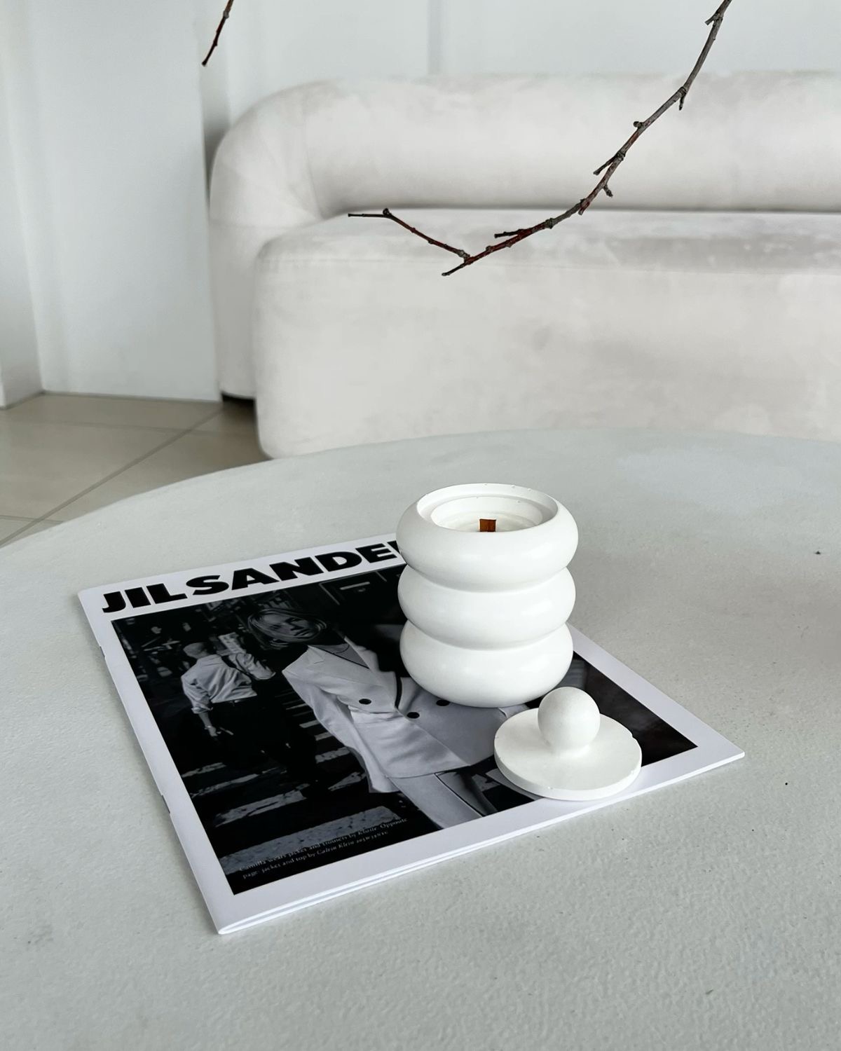 Artisan jar candle