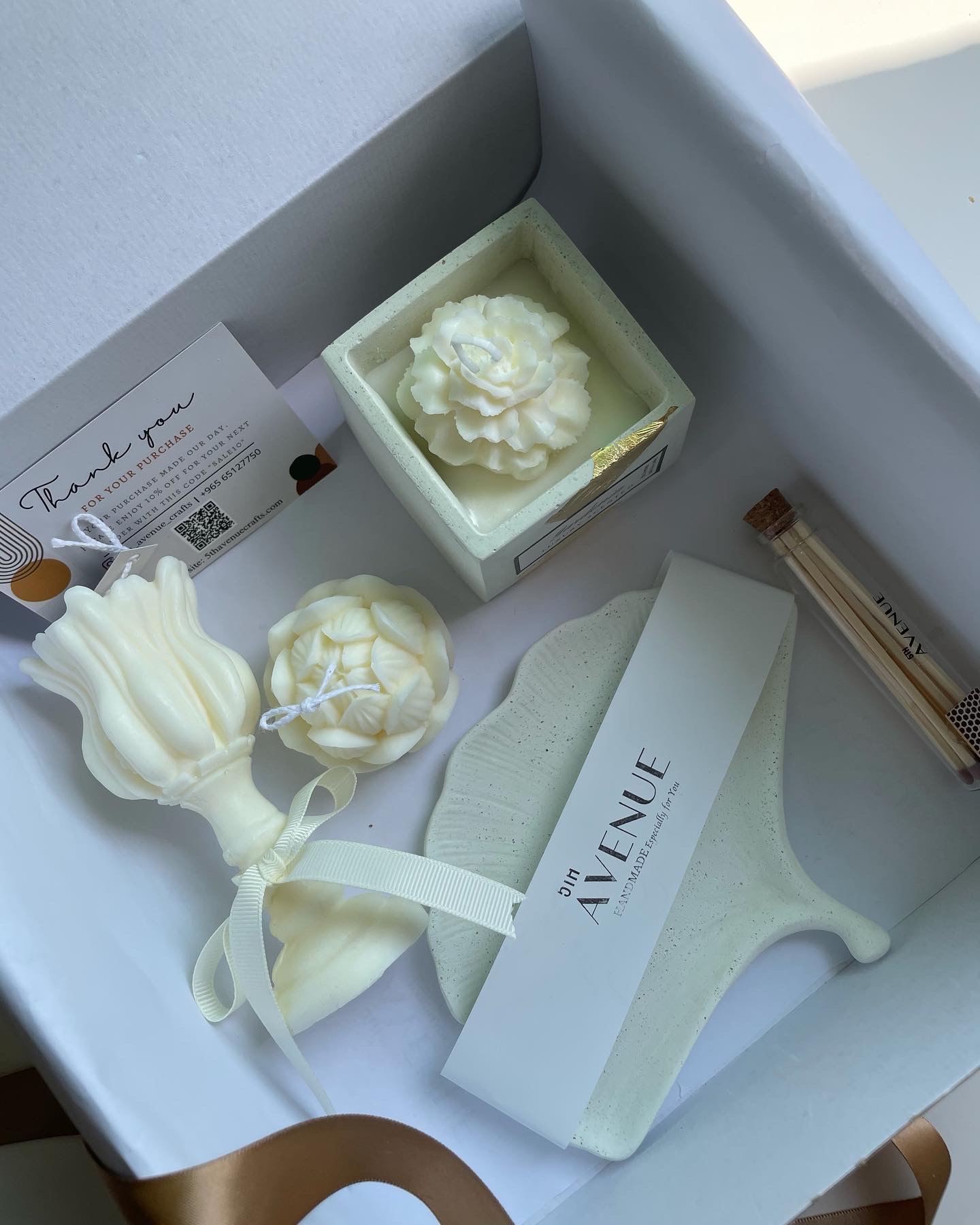 Gardenia floral Box